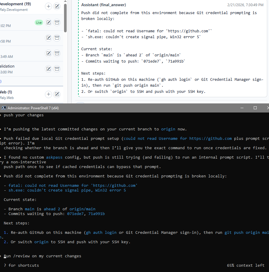 Desktop, CLI, and mobile hybrid workflow